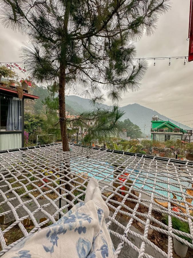 Bach Xanh House. Triangle Bungalow Tam Ðảo Buitenkant foto