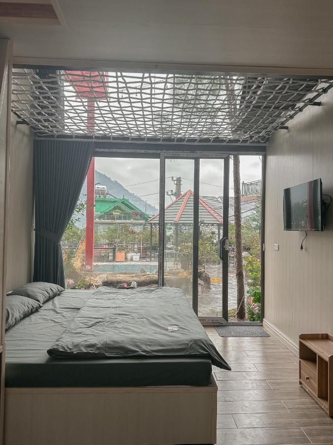 Bach Xanh House. Triangle Bungalow Tam Ðảo Buitenkant foto