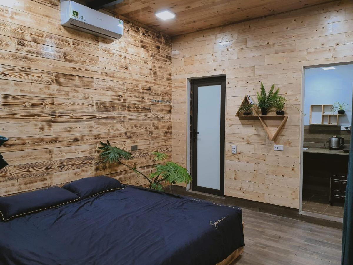 Bach Xanh House. Triangle Bungalow Tam Ðảo Buitenkant foto