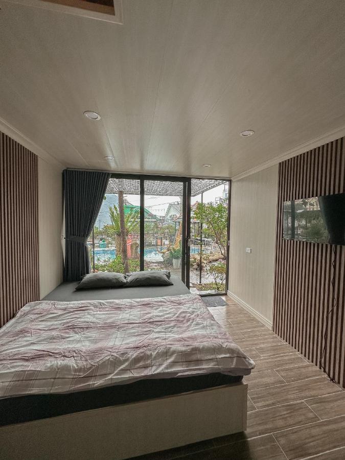 Bach Xanh House. Triangle Bungalow Tam Ðảo Buitenkant foto
