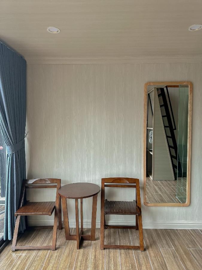 Bach Xanh House. Triangle Bungalow Tam Ðảo Buitenkant foto